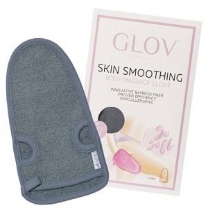 Glov Skin Smoothing Body Massage Glove Grey