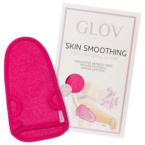 Glov Skin Smoothing Body Massage Glove Pink