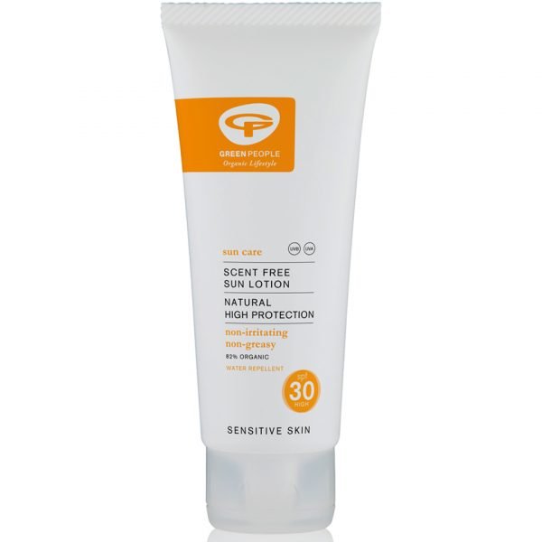 Green People Scent Free Sun Lotion Spf30 Travel Size 100 Ml