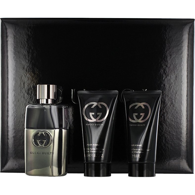 Gucci Gucci Guilty Giftset EdT 50ml After Shave Balm 50ml Shower Gel 50ml