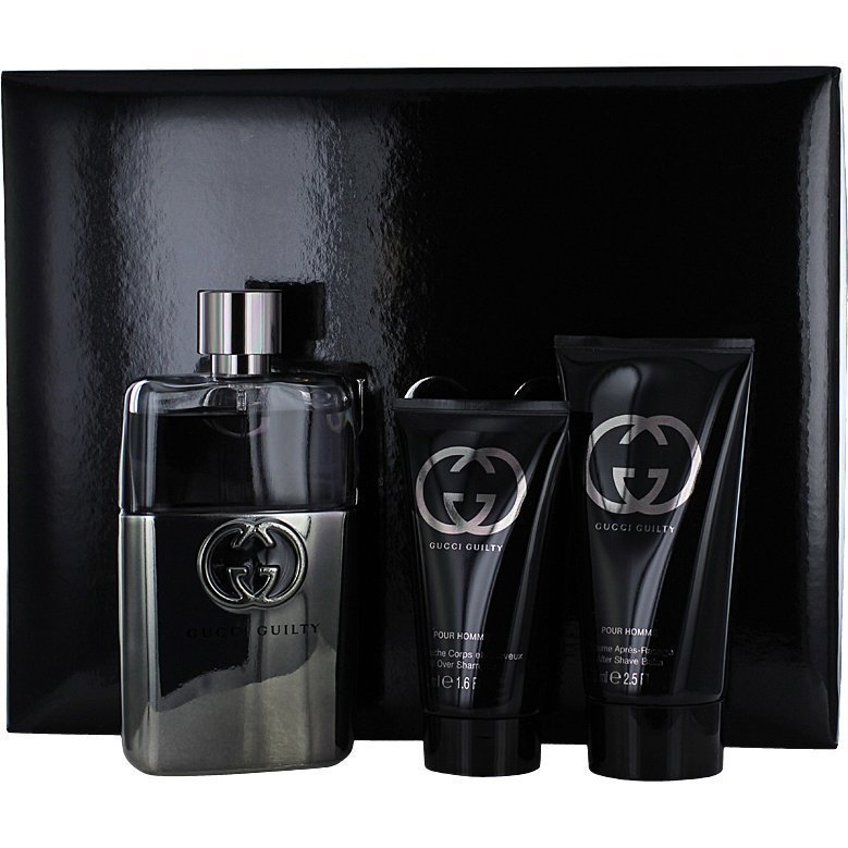 Gucci Guilty Guilty EdT 90 After Shave Balm 75ml Shower Gel 50ml