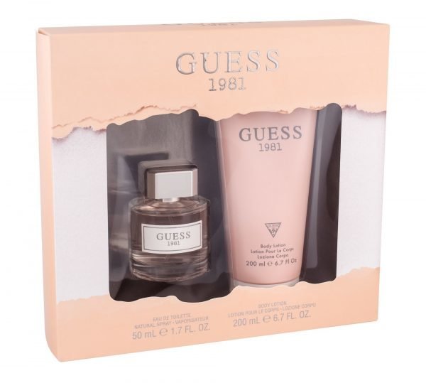 Guess 1981 Edt Lahjapakkaus Naiselle 50 Ml