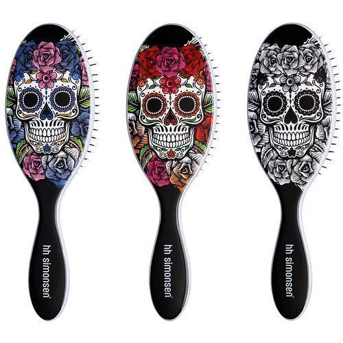 HH Simonsen The Wet Brush Sugar Skull Punamusta