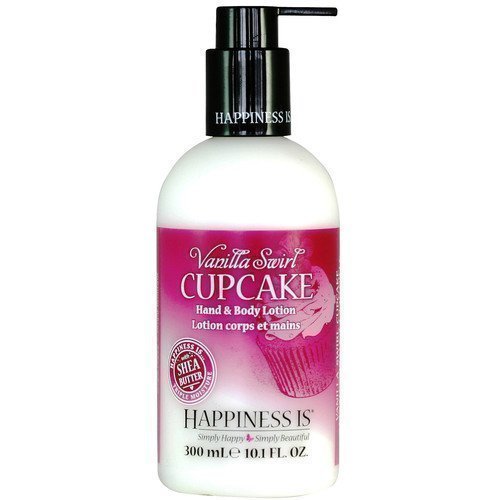 Happiness Is Hand & Body Lotion Vanilla Swirl Cupcake