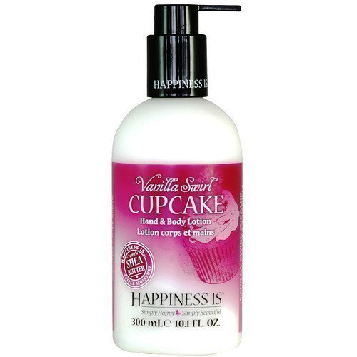 Happiness Is Hand & Body Lotion Vanilla Swirl Cupcake