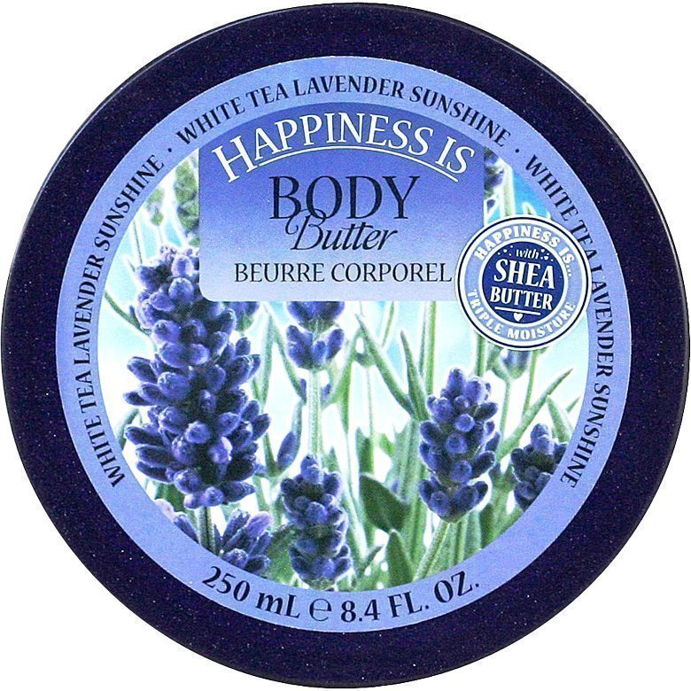 Happiness Is White Tea Lavender Sunshine Body Butter 250ml