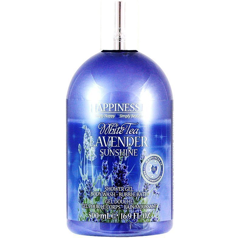 Happiness Is White Tea Lavender Sunshine Shower Gel 500ml