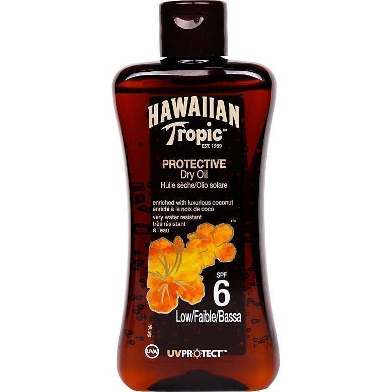 Hawaiian Tropic Protective Dry Oil SPF6 200ml