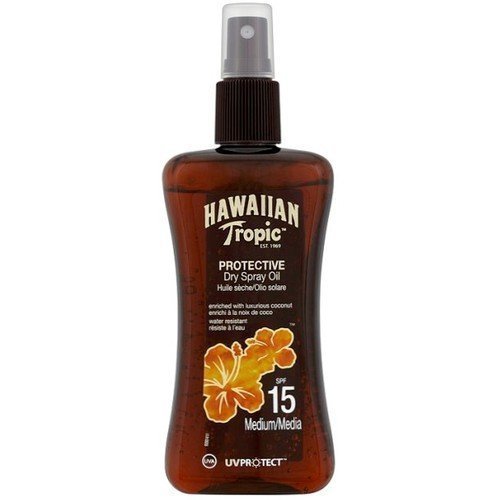 Hawaiian Tropic Protective Dry Spray Oil SPF 15