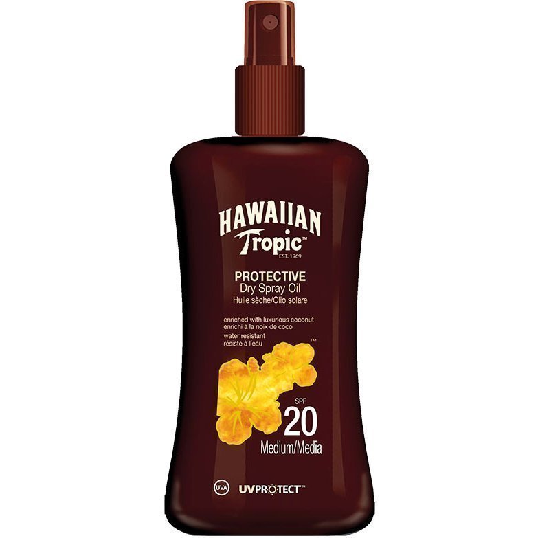 Hawaiian Tropic Protective Dry Spray Oil SPF20 200ml