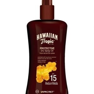 Hawaiian Tropic Protective Spray Oil SPF 15 200ml