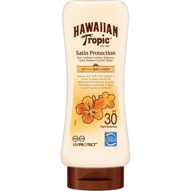 Hawaiian Tropic Satin Protection Sun Lotion SPF30 180ml