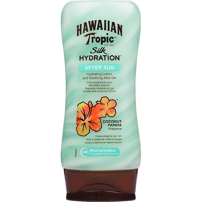 Hawaiian Tropic Silk Hydration After Sun Hydration Lotion With Soothing Aloe Gel 180ml