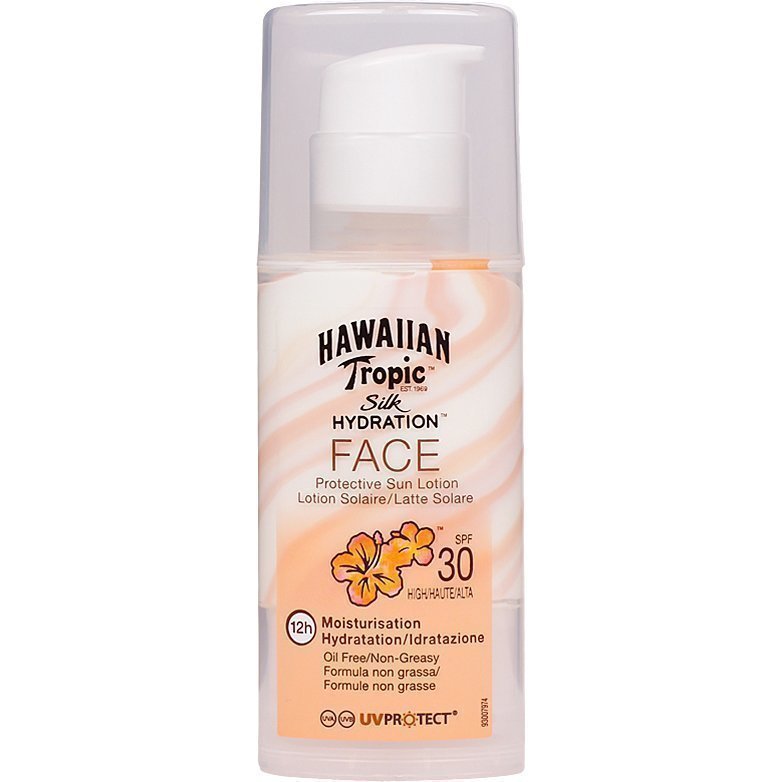 Hawaiian Tropic Silk Hydration Face Protective Sun Lotion SPF30 50ml