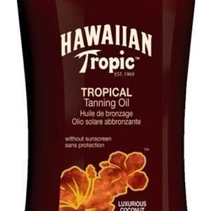 Hawaiian Tropic Tan Oil Dark SPF 0