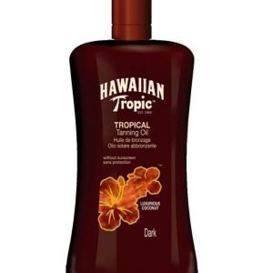 Hawaiian Tropic Tanning Oil Dark 200ml