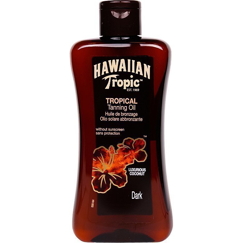 Hawaiian Tropic Tropical Tanning Oil Dark 200ml