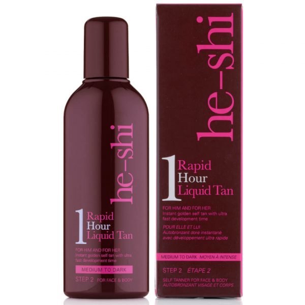 He-Shi Rapid 1 Hour Liquid Tan 150 Ml