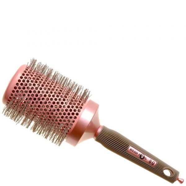 Head Jog Pink Ceramic Ionic Radial Brush 80 80mm