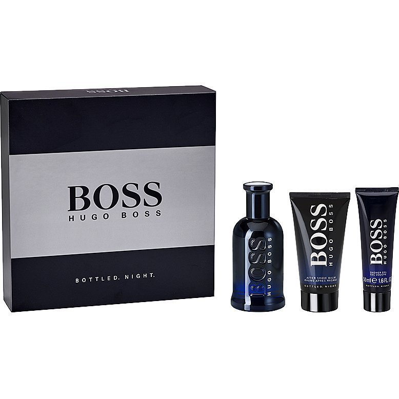 Hugo Boss Boss Bottled Night EdT 100ml  After Shave Balm 75ml Shower Gel 50ml