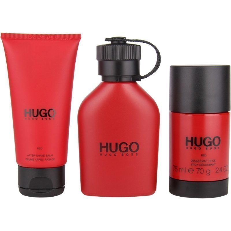 Hugo Boss Hugo Red Trio EdT 75ml Deostick 75ml After Shave Balm 75ml