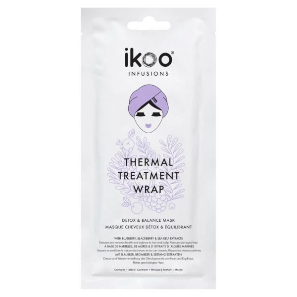 Ikoo Infusions Thermal Treatment Hair Wrap Detox And Balance Mask 35 G