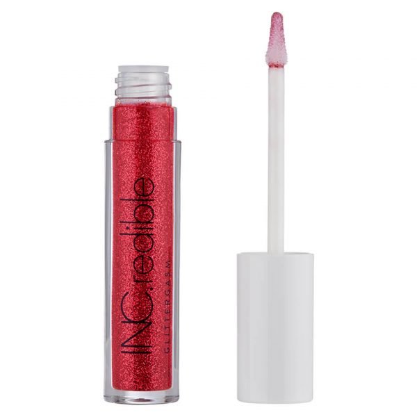Inc.Redible Glittergasm Lip Gloss Various Shades Red Hot Ready