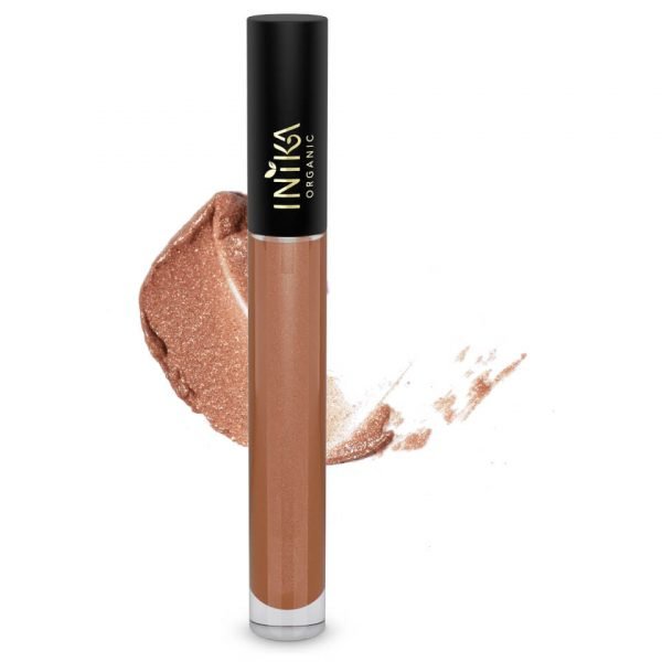 Inika Certified Organic Lip Glaze Various Shades Cappuccino