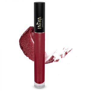 Inika Certified Organic Lip Glaze Various Shades Cherry