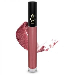 Inika Certified Organic Lip Glaze Various Shades Rosewood