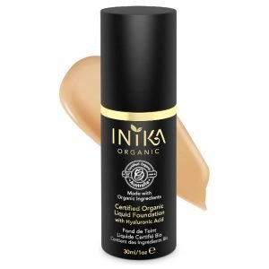 Inika Certified Organic Liquid Mineral Foundation Various Colours Tan