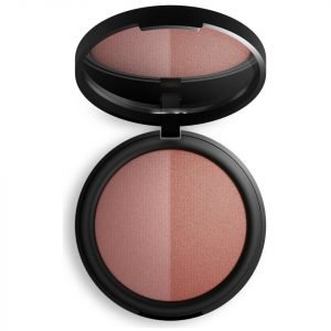 Inika Mineral Baked Blush Duo Burnt Peach 6.5 G