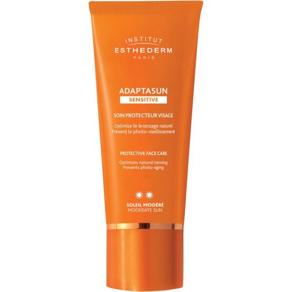 Institut Esthederm Adaptasun Sensitive Skin Face Cream Moderate Sun 50 Ml