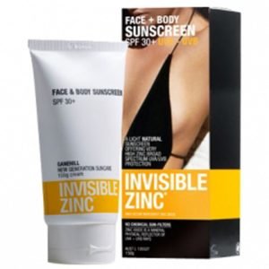 Invisible Zinc Face & Body Sunscreen Spf30+ 150 G