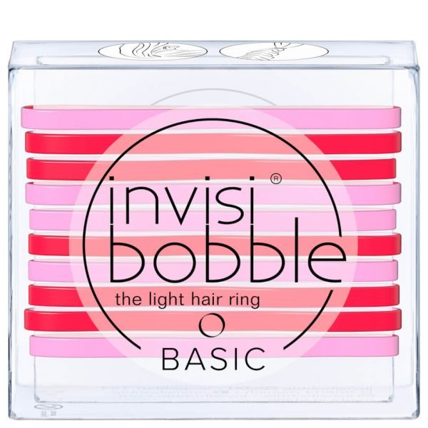 Invisibobble Basic The Light Hair Ring Jelly Twist 10 Pack