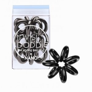 Invisibobble Nano Hiuslenkki True Black