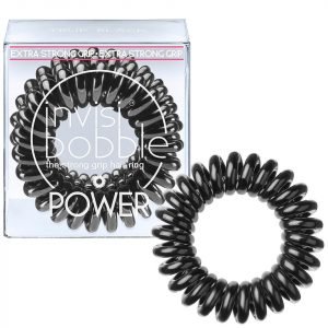 Invisibobble Power Hair Tie 3 Pack True Black