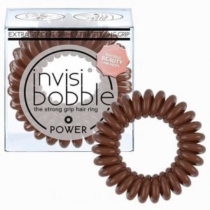 Invisibobble Power Hiuslenkki Pretzel Brown