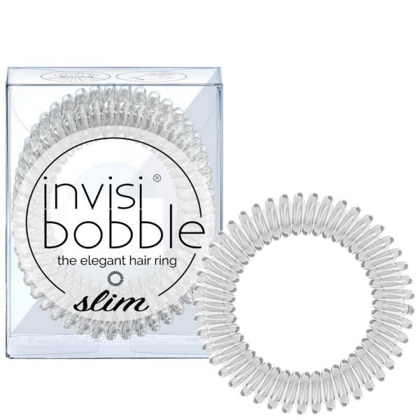 Invisibobble Slim Hair Tie Crystal Clear