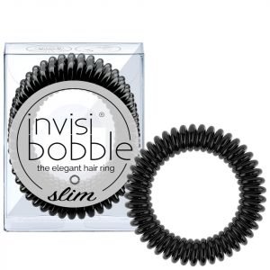 Invisibobble Slim Hair Tie True Black