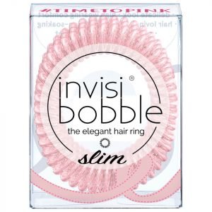 Invisibobble Slim Time To Pink Hair Tie Limited Breast Cancer Edition