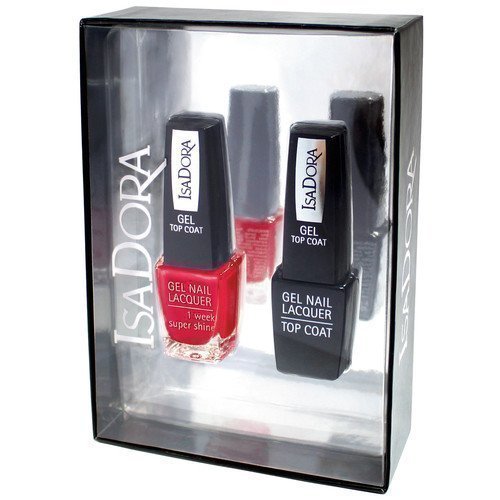 IsaDora Gel Nail Lacquer Scarlet Red Duo