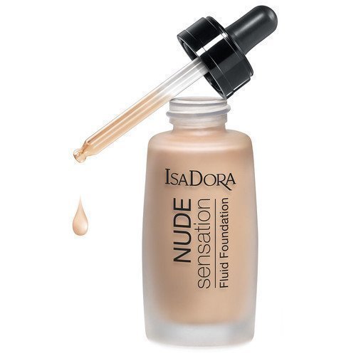 IsaDora Nude Sensation Fluid Foundation 16 Nude Almond