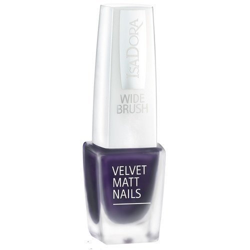 IsaDora Velvet Matt Nails Grape Royal