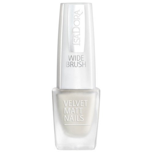 IsaDora Velvet Matt Nails White Velvet