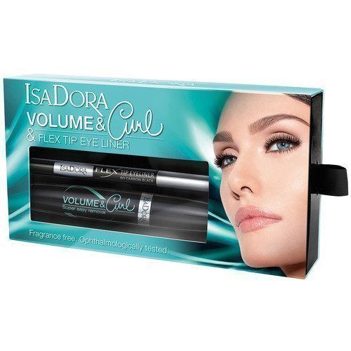 IsaDora Volume & Curl Mascara & Flex Tip Eyeliner Kit