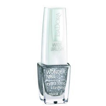 IsaDora Wonder Nail 520 Silver Flakes