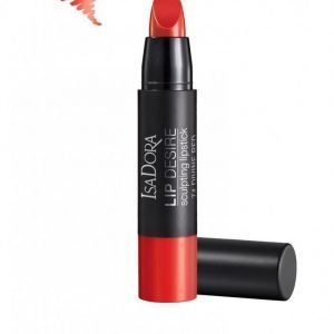 Isadora Lip Desire Sculpting Lipstick Huulipuna Divine Red