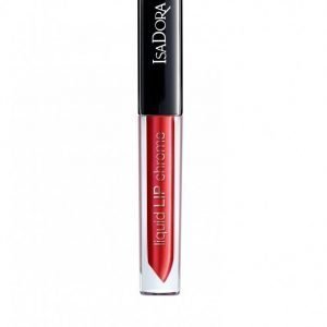 Isadora Liquid Lip Chrome Huulipuna Ruby Red