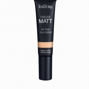 Isadora Natural Matt Oil-Free Foundation Meikkivoide Hiekka